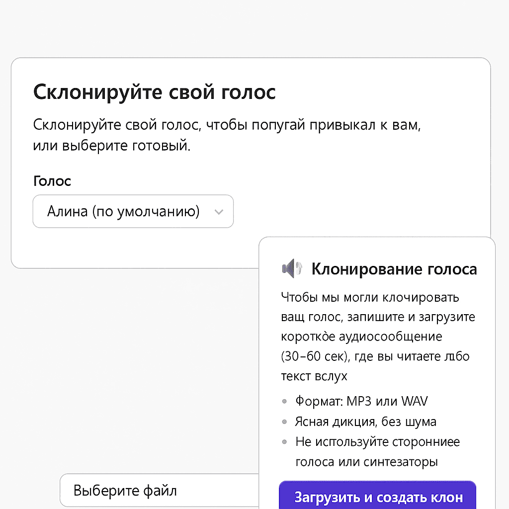 Гид по обучению попугаев